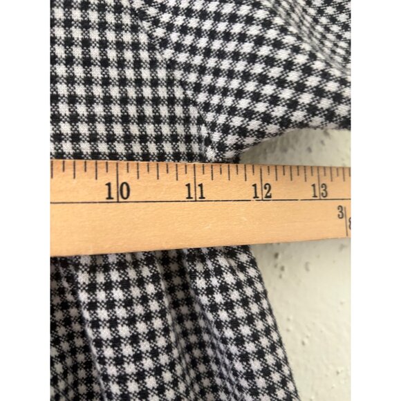 Zara Black White Houndstooth Jacquard Short Sleeve Dress 5 Years - Picture 8 of 12